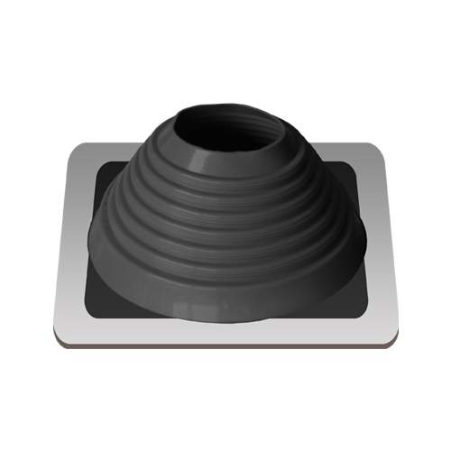 Силикон прямой №6 черный 127-228mm 