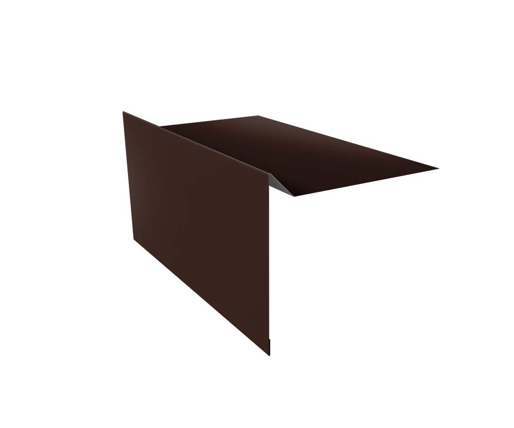 Планка ветровая 100х20х70  CT PE-foil RAL 8017  /2м