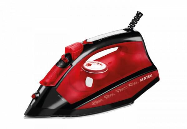 Утюг  Centek CT-2355  Red красный керам. паров. 2500Вт
