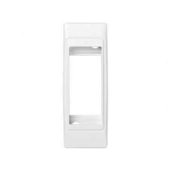 Рамка 1 мод. Simon82 Centralizations узкая с суппортом д/скрыт.монт.бел. 82615-60  394574