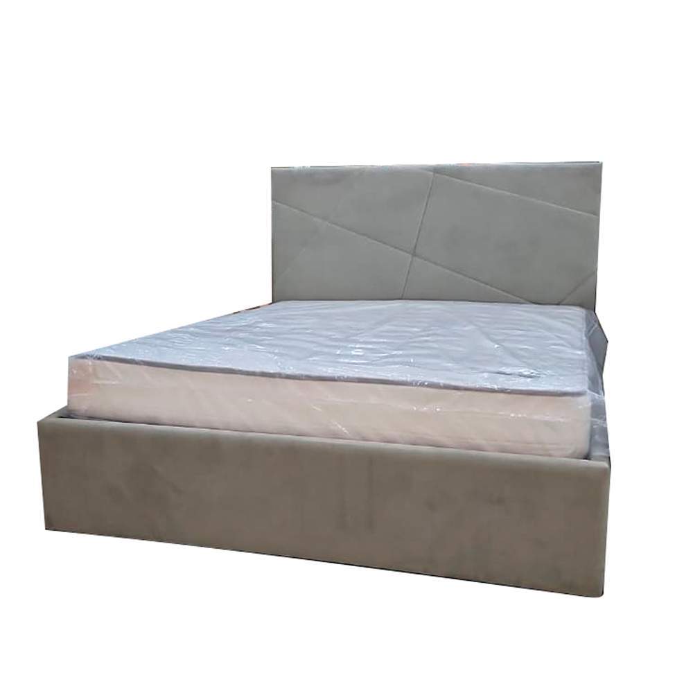 Свит Дрим(Sweet Dream) 120 Кровать МИ 160/д3 велюр Teddy 029;К МКр/СЧ Велюр Teddy 029;Опоры/лак