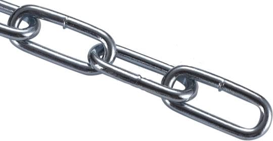 Цепь сварная длин. зв. оцинкованная 3мм (100м)