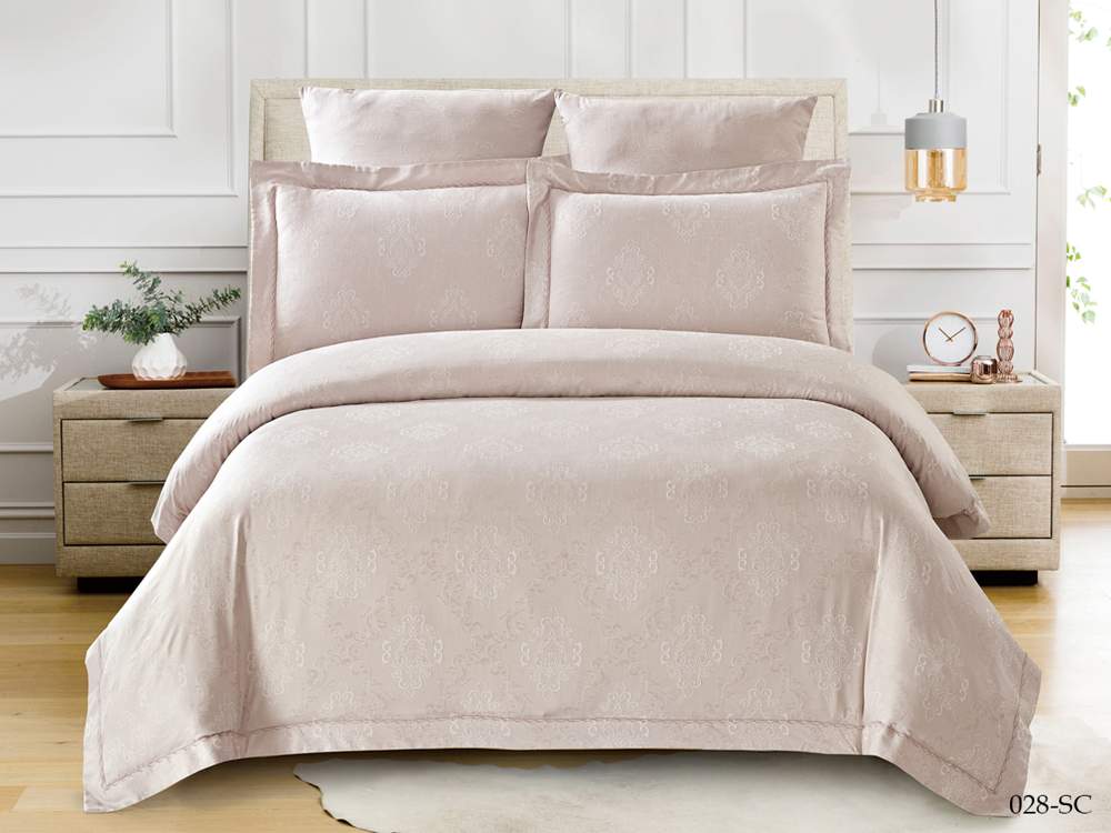 CLEO КПБ Soft Cotton жаккард 2сп (50*70,70*70) 70% хлопок/25% лен/5% тенсел 21/028-SC