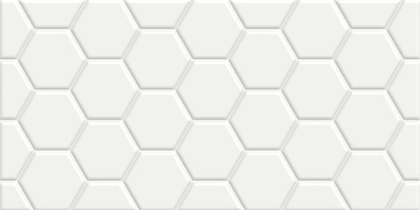 Edelweiss Hexagon White WT36EDW15 Плитка настенная 300х600х9 (10 шт в уп/57,6 м в пал)