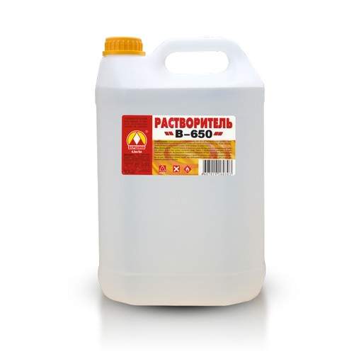 Растворитель Вершина  650  5,0л