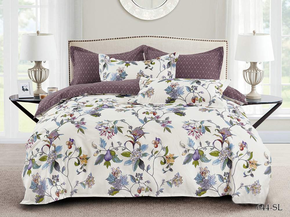 CLEO КПБ Satin Lux набивной 1,5сп ( 70*70*2)  15/644-SL