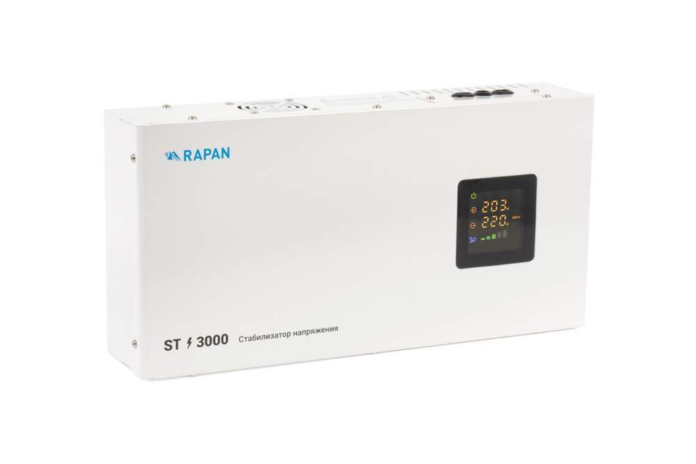 Стабилизатор RAPAN ST-3000   , 3000ВА , Uвх. 100-260В  8902