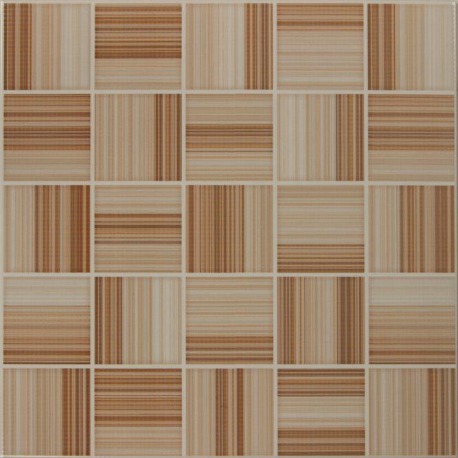 Меланж  Н/П беж клетка  385х385  0.888(6шт) 16-00-11-440