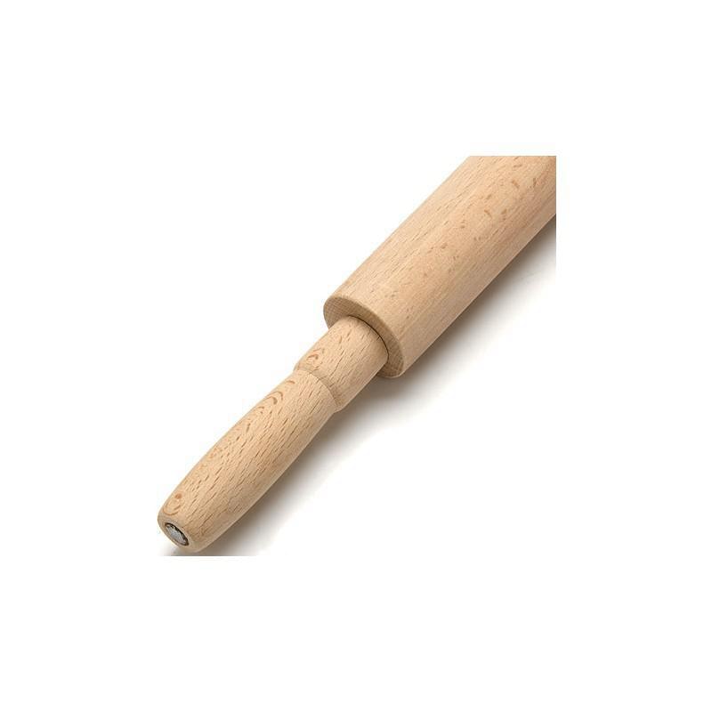 ХОЗЯЮШКА Скалка 40-35 с крутящейся ручкой профес. d60, L500