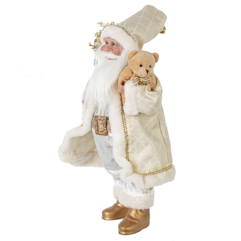 REMECO COLLECTION Дед Мороз 822841 крем/золото 25х15х45/60см