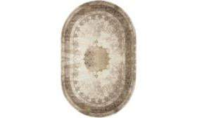 Ковер Califa AA610A/LS2  1.0x2.0  Ivory/Mustard овал