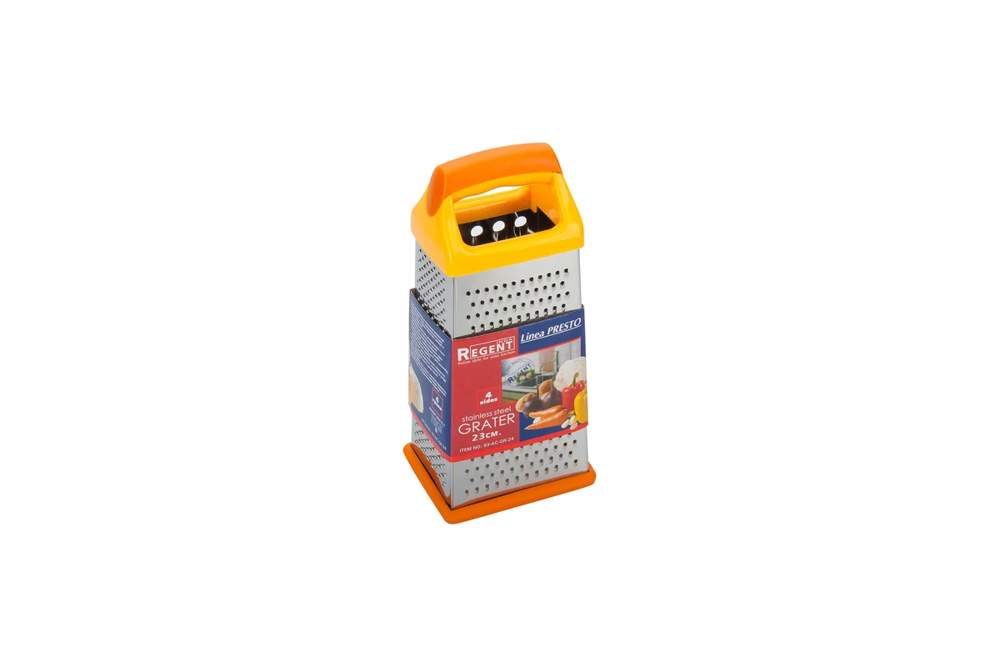 REGENT INOX Linea Presto Терка 93-AC-GR-24 четырехгранная 23см нержавеющая сталь  
