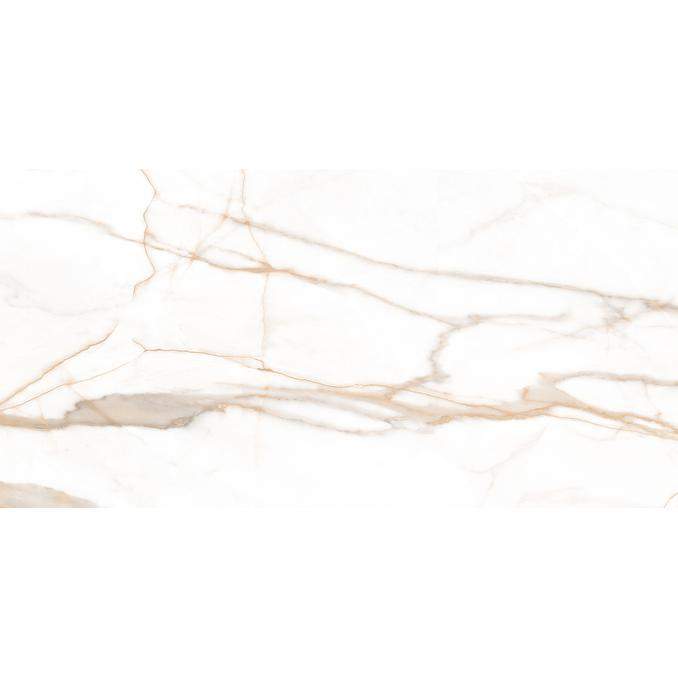 Calacatta Goddes Gold Керамогранит белый 600х1200 Полированный