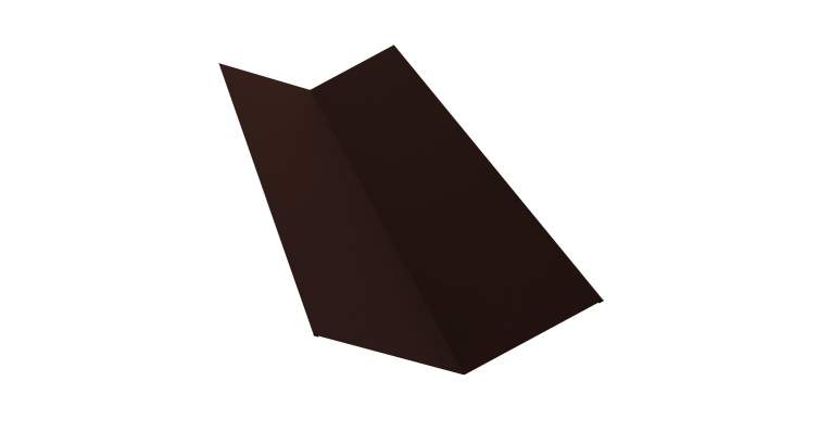 Планка ендовы верхней CT PE-foil  145х145  RAL 8017  /2м