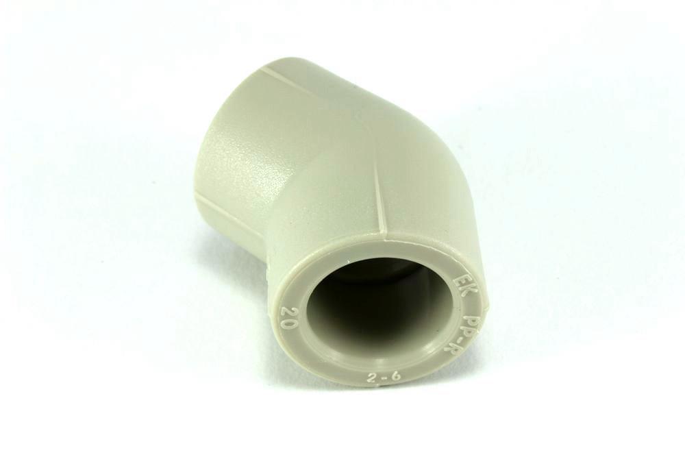 Колено 45 град/20  Ekoplastik (20/300) SKO02045XX