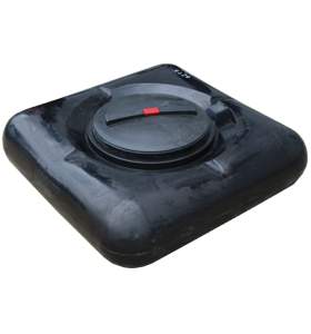 Бак для душа SHOWER  100R black