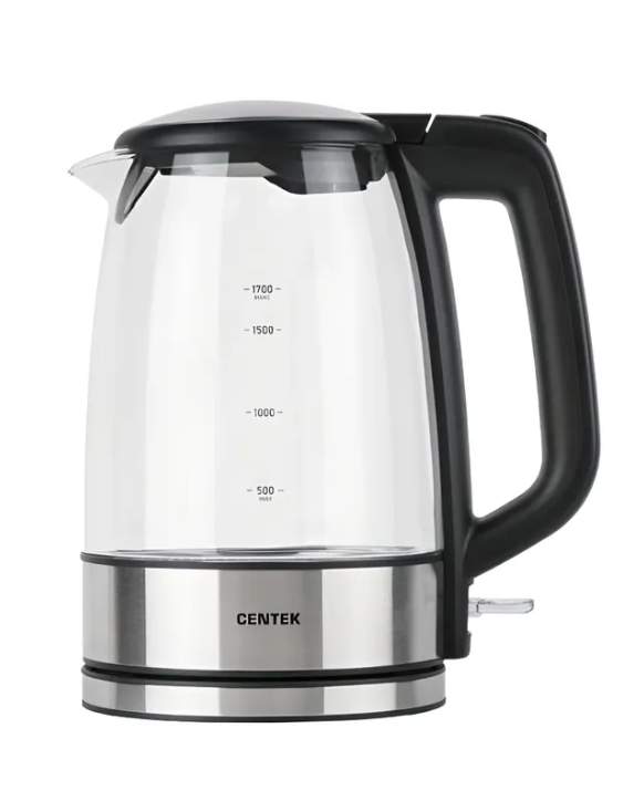 Чайник Centek CT-0003 стекло 1,7л 2200W