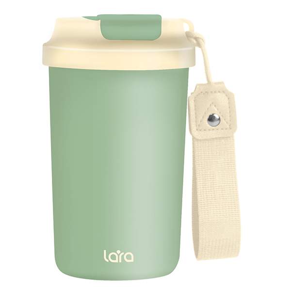 LARA Термокружка LR04-26 Green 420мл 