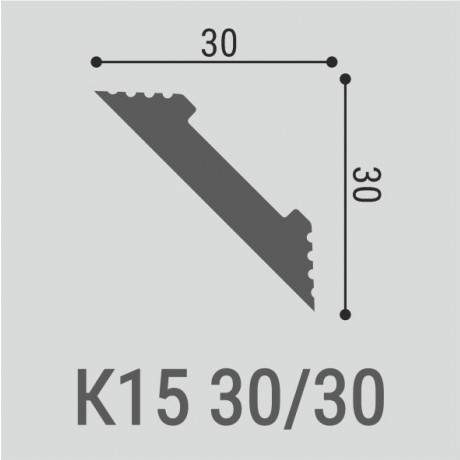 Карниз XPS BD К 15 (30*30)/31