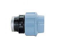 Муфта Ду 40х1 1/2" (6/4")  (вн. резьба) ПНД
