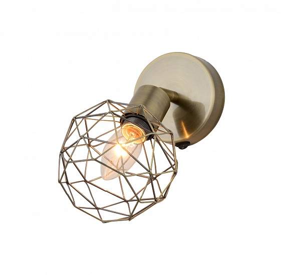 1128/1A Св-к настен. Escada E14*40W Antique brass 